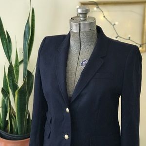 J Crew schoolboy blazer, navy